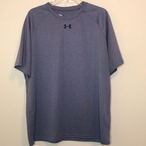 Under Armour Grayish Blue Heat Gear TShirt Size XL